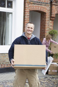 Office relocation planning in Maida Vale with boxed equipment and furniture