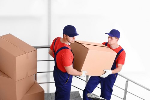 Removal van for local moving jobs in Maida Vale with residential street access