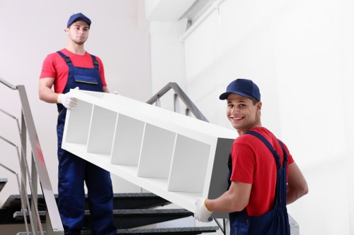 Specialist upright piano removal in a Maida Vale residential property