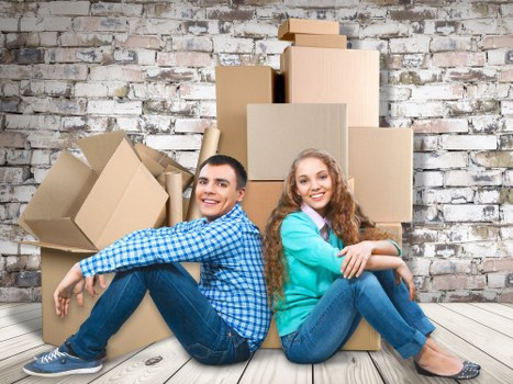 Unpacked boxes and organised rooms in a Maida Vale property