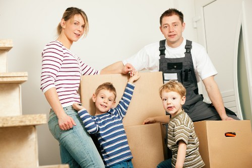 Commercial moving team planning a business relocation in Maida Vale