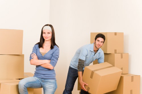 Payment and invoice paperwork for a removal service