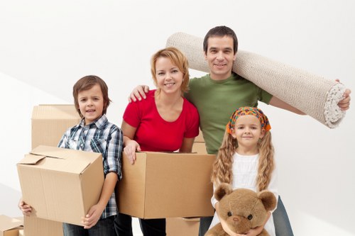 Careful handling of furniture during a Maida Vale house move