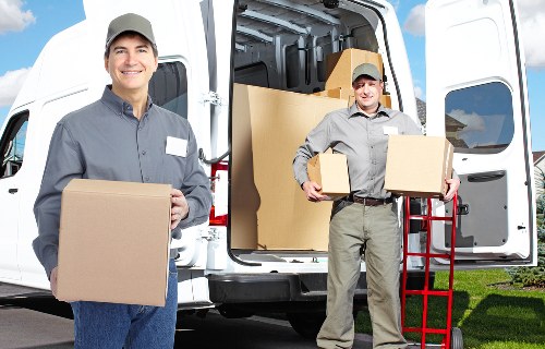 Recycling and reuse materials organised for a greener Man And A Van Maida Vale service