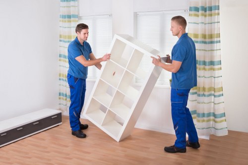 Careful handling of sofas and beds during a Maida Vale move