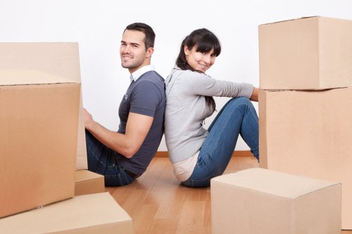 Office removal support for a small business move in Maida Vale