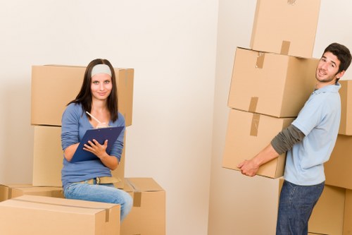 Contact section for accessibility requests on a Maida Vale moving website